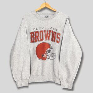 90s Vintage Cleveland Brown NFL Sweatshirt, Retro Cleveland Brown Football Shirt
